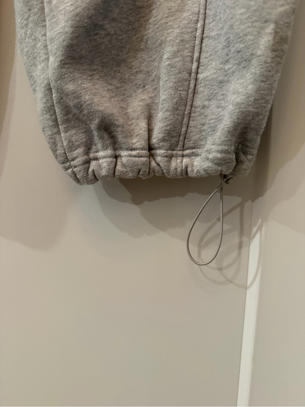 🩶 *SET* Sz M Athletic Works Light Gray Zip-Up Jacket and Sz S Barrel Sweatpants - Picture 10 of 11